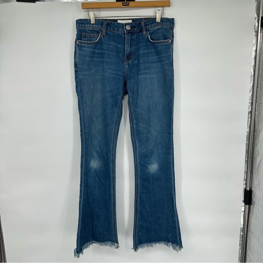 Current / Elliott Medium Wash The Flip Flop Bootcut Jeans Sz 27